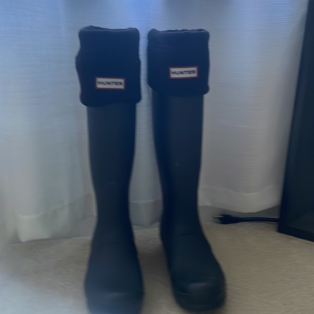Tall Hunter Boot With Boot Sock - image 2